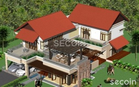 Secoin chính thức cung cấp ngói màu cho dự án Xanh Villas